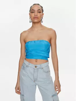 Топ стандартного кроя Patrizia Pepe, синий