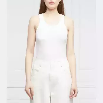 Топ стандартного кроя Pinko, белый