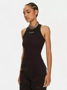 Топ стандартного кроя Pinko, черный