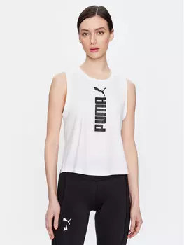 Топ стандартного кроя Puma, белый
