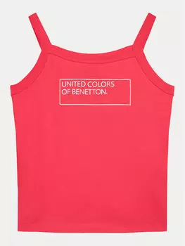 Топ стандартного кроя United Colors Of Benetton, розовый