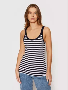 Топ стандартного кроя United Colors Of Benetton, синий