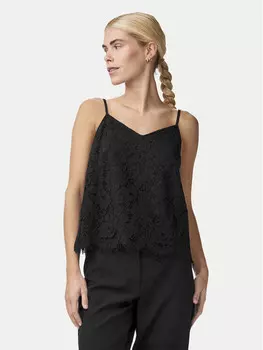 Топ стандартного кроя Yas, черный