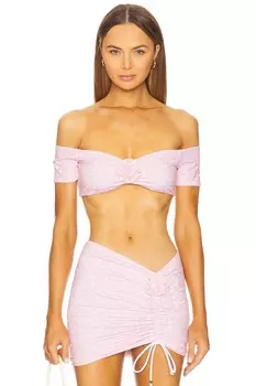 Топ Stefan Bananhot, peach polka