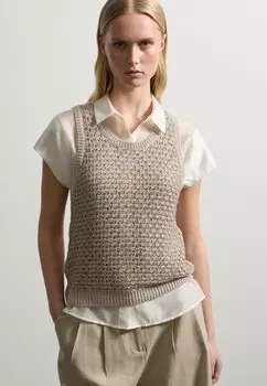 Топ Stefanel, бежевый