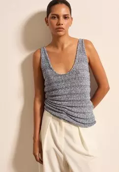 Топ Stefanel, синий