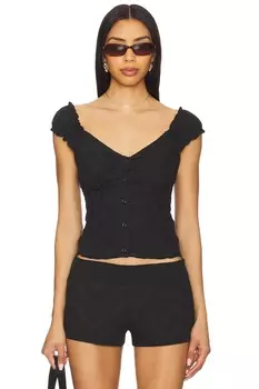 Топ "Stephanie" Bella Venice, black