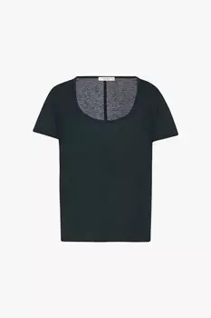 Топ «Стилтон» из модала и шелка The Row, черный