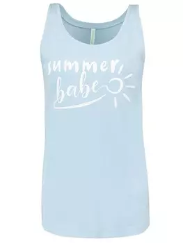 Топ Stitch & Soul, голубой