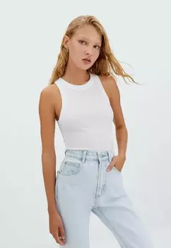 Топ Stradivarius, белый
