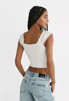 Топ Stradivarius, белый