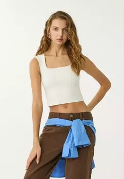 Топ Stradivarius, бежевый