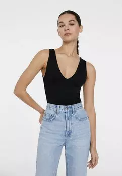 Топ Stradivarius, черный