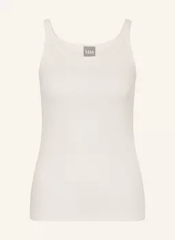 Топ страфа Mm, белый