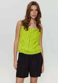 Топ STRAP Nmph, зеленый