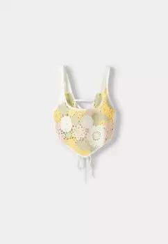 Топ Strappy Bershka, белый