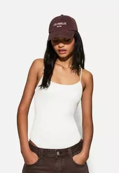 Топ STRAPPY Bershka, слоновая кость