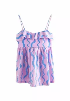 Топ STRAPPY CAMI RUFFLE, REGULAR FIT Next, розовый