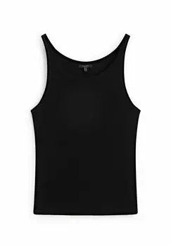 Топ STRAPPY Massimo Dutti, черный