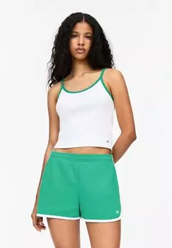 Топ STRAPPY WITH CONTRAST PULL&BEAR, белый