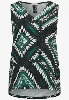 Топ Street One, цвет Mottled Green