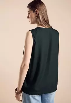 Топ Street One, пестрый зеленый