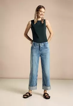 Топ Street One, пестрый зеленый