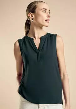 Топ Street One, пестрый зеленый