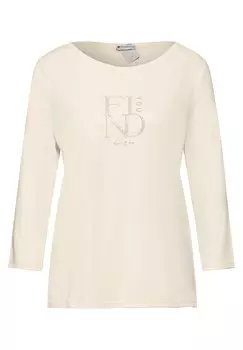 Топ STREET ONE Shirt, бежевый