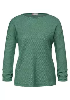 Топ STREET ONE Shirt, зеленый