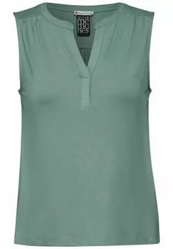 Топ Street One, зеленый металлик