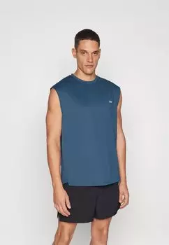 Топ STRIDE SLEEVELESS ICANIWILL, бирюзовый