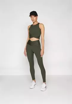 Топ STUDIO CROSS TANK Bjrn Borg, оливковый