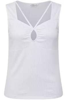 Топ Studio Untold, белый