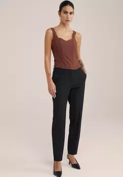 Топ Studio WE Fashion, коричневый