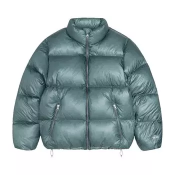 Топ Stussy Down Puffer Parachute Ripstop, синий