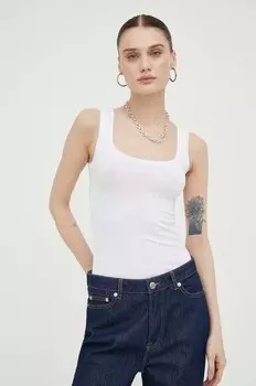 Топ SUE Samsoe Samsoe, белый