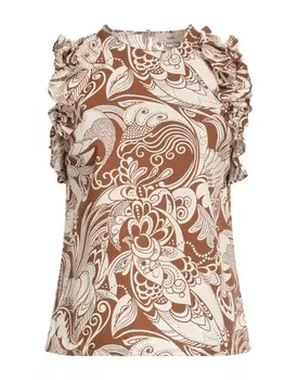 Топ Suoli, коричневый