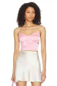 Топ superdown Jaylin Crop, розовый