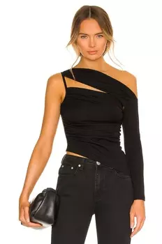 Топ superdown Pixie Asymmetrical, черный