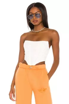 Топ superdown Savannah Corset, белый