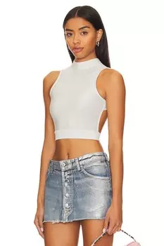 Топ superdown Sophie Open Back, белый