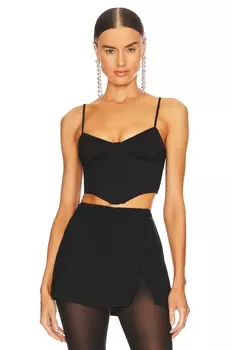 Топ superdown Taye Crop, черный