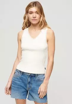 Топ Superdry, белый