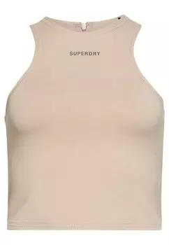 Топ Superdry, бежевый