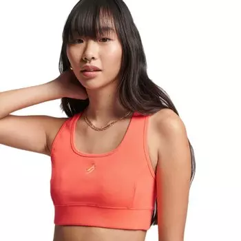 Топ Superdry Code Surplus Crop, красный