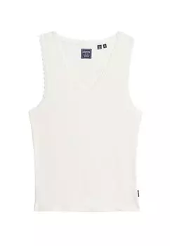 Топ Superdry, цвет Wool White