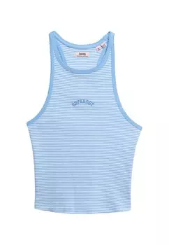 Топ Superdry Essential, светло-синий