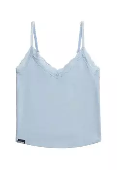 Топ Superdry Essential, светло-синий