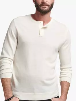 Топ Superdry Merino Grandad, кремовый